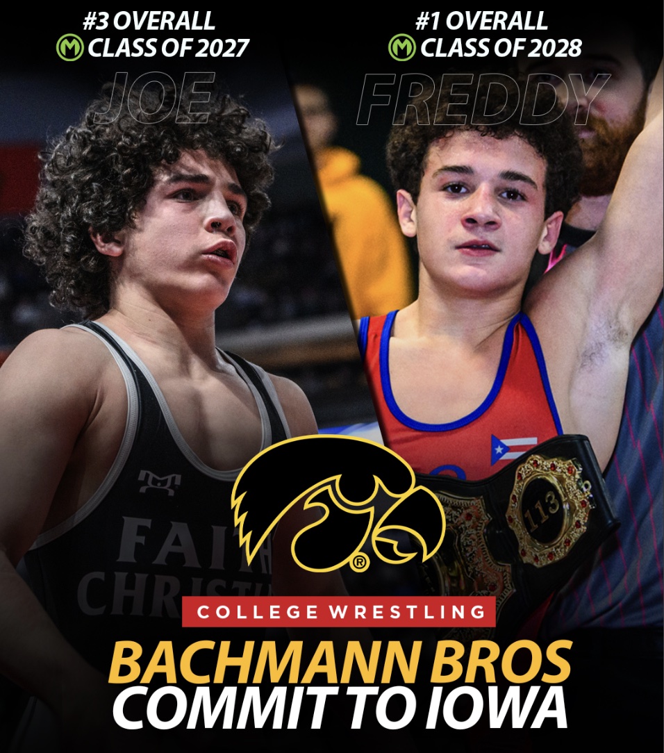 Bachmann Brothers committed to Iowa College Wrestling